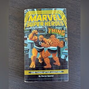 Marvel Super Heroes Adventure Gamebook #5 The Thing - One Thing after Another